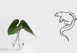 Lizard reptile creature style 191 Vinyl Wall Car Window Decal - Fusion Decals