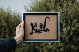 Lizard reptile creature style 20 Vinyl Wall Car Window Decal - Fusion Decals