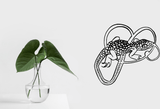 Lizard reptile creature style 203 Vinyl Wall Car Window Decal - Fusion Decals