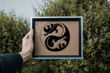 Lizard reptile creature style 206 Vinyl Wall Car Window Decal - Fusion Decals
