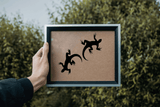 Lizard reptile creature style 21 Vinyl Wall Car Window Decal - Fusion Decals