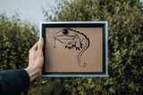 Lizard reptile creature style 211 Vinyl Wall Car Window Decal - Fusion Decals