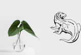 Lizard reptile creature style 216 Vinyl Wall Car Window Decal - Fusion Decals