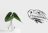 Lizard reptile creature style 222 Vinyl Wall Car Window Decal - Fusion Decals