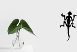 Lizard reptile creature style 225 Vinyl Wall Car Window Decal - Fusion Decals