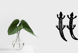 Lizard reptile creature style 233 Vinyl Wall Car Window Decal - Fusion Decals