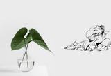 Lizard reptile creature style 241 Vinyl Wall Car Window Decal - Fusion Decals