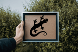 Lizard reptile creature style 245 Vinyl Wall Car Window Decal - Fusion Decals