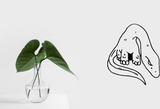 Lizard reptile creature style 25 Vinyl Wall Car Window Decal - Fusion Decals