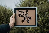 Lizard reptile creature style 70 Vinyl Wall Car Window Decal - Fusion Decals