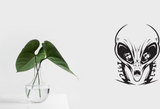 Alien And Ufo Style 5 Vinyl Wall Decal - Removable (Indoor)