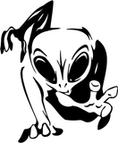 Alien And Ufo Style 17 Vinyl Wall Decal - Removable (Indoor)