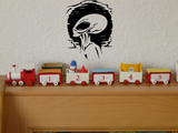 Alien And Ufo Style 37 Vinyl Wall Decal - Removable (Indoor)