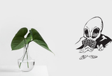 Alien Triple Mind Meld Vinyl Wall Decal - Removable (Indoor)