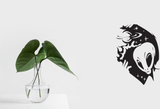 Alien Playing Poker Vinyl Wall Decal - Removable (Indoor)