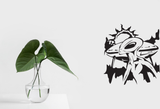 Alien And Ufo Style 42 Vinyl Wall Decal - Removable (Indoor)