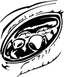 Alien And Ufo Style 41 Vinyl Wall Decal - Removable (Indoor)