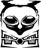 Alien And Ufo Style 47 Vinyl Wall Decal - Removable (Indoor)