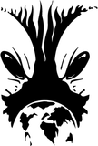 Alien And Ufo Style 43 Vinyl Wall Decal - Removable (Indoor)