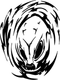 Alien And Ufo Style 44 Vinyl Wall Decal - Removable (Indoor)