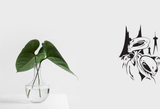 Alien And Ufo Style 51 Vinyl Wall Decal - Removable (Indoor)