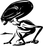 Alien And Ufo Style 57 Vinyl Wall Decal - Removable (Indoor)