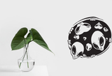 Alien heads peering Vinyl Wall Decal - Removable (Indoor)
