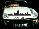 Boston USA Vinyl Wall Car Window Decal - Fusion Decals