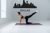 Dallas USA Cityscapes Vinyl Wall Decal - Removable (Indoor) - Fusion Decals