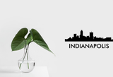 Indianapolis USA 2 Cityscapes Vinyl Wall Decal - Removable (Indoor) - Fusion Decals