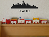 Seattle USA Cityscapes Vinyl Wall Decal - Removable (Indoor) - Fusion Decals