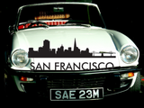 San Francisco USA Vinyl Wall Car Window Decal - Fusion Decals