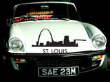St. Louis USA Vinyl Wall Car Window Decal - Fusion Decals