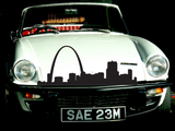 St. Louis USA 2 Vinyl Wall Car Window Decal - Fusion Decals