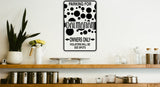 Parking for Dalmatian Owners Only Sign  - Car or Wall Decal - Fusion Decals