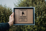 Parking for Doberman Owners Only Sign  - Car or Wall Decal - Fusion Decals