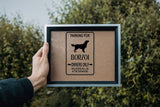 Parking for Borzoi Owners Only Sign  - Car or Wall Decal - Fusion Decals