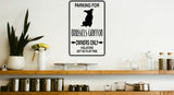 Parking for Brussels Griffon Owners Only Sign  - Car or Wall Decal - Fusion Decals
