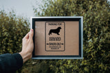 Parking for Briard Owners Only Sign  - Car or Wall Decal - Fusion Decals