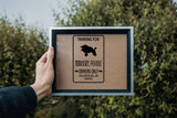 Parking for Minature Poodle Owners Only Sign  - Car or Wall Decal - Fusion Decals