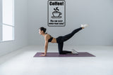 Coffee You can sleep when your Dead! Sign  - Car or Wall Decal - Fusion Decals