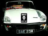Area 51 Keep Out Sign Vinyl Wall Decal - Fusion Decals