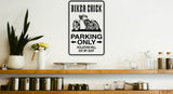 Reserved for Beer Drinkers Only Sign  - Car or Wall Decal - Fusion Decals
