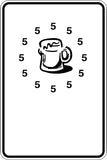 24 hours in a day 24 beers in a case Sign  - Car or Wall Decal - Fusion Decals