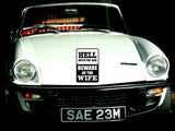 Hell with the dog beware of the WIFE Sign Vinyl Wall Decal - Fusion Decals