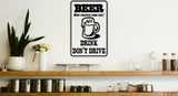 Beer now cheaper then gas Sign Vinyl Wall Decal - Fusion Decals