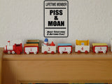 Blow Job Area Sign  - Car or Wall Decal - Fusion Decals