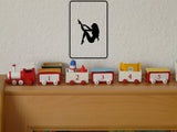 Naked Swimming Mandatory Sign Vinyl Wall Decal - Fusion Decals