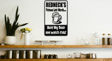 Rednecks famous last words Sign Vinyl Wall Decal - Fusion Decals