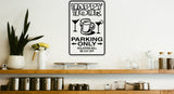 Happy Hour Parking Only Sign Vinyl Wall Decal - Fusion Decals